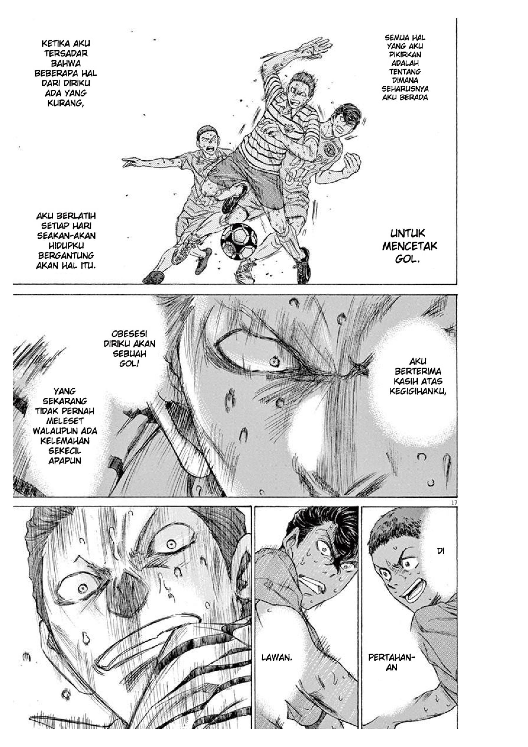 Ao Ashi Chapter 104 - halaman 17