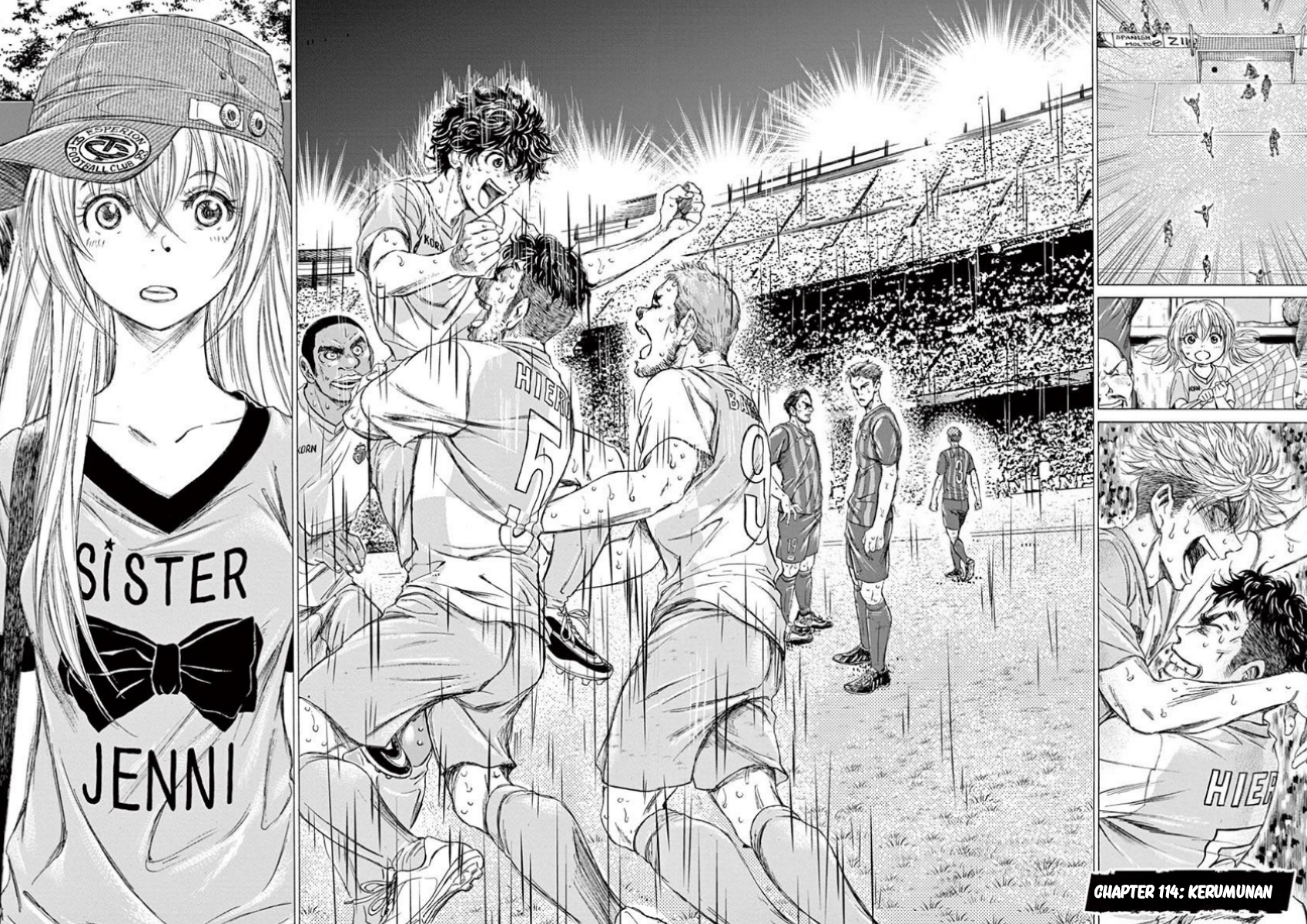 Ao Ashi Chapter 114 - halaman 2