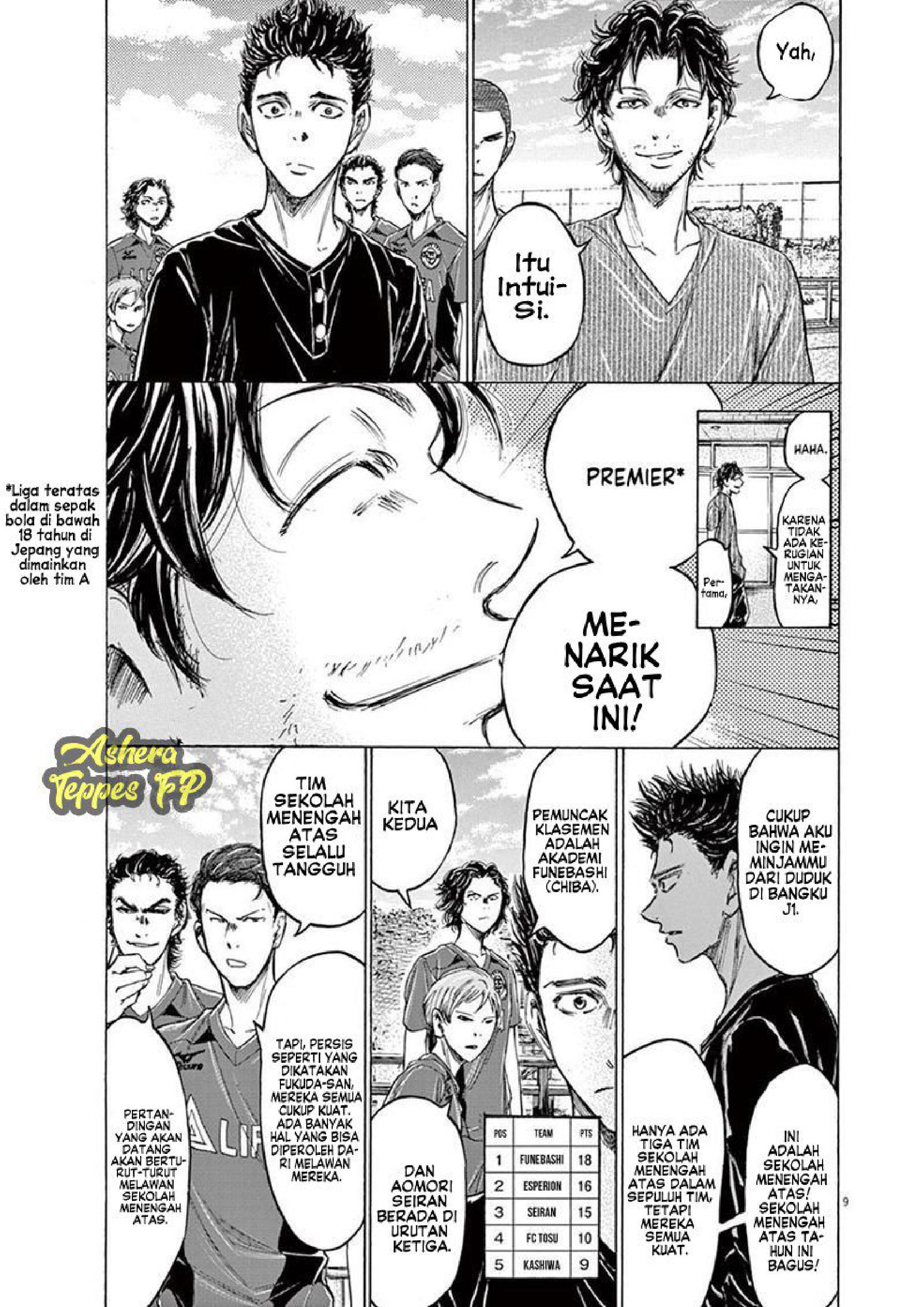 Ao Ashi Chapter 118 - halaman 10