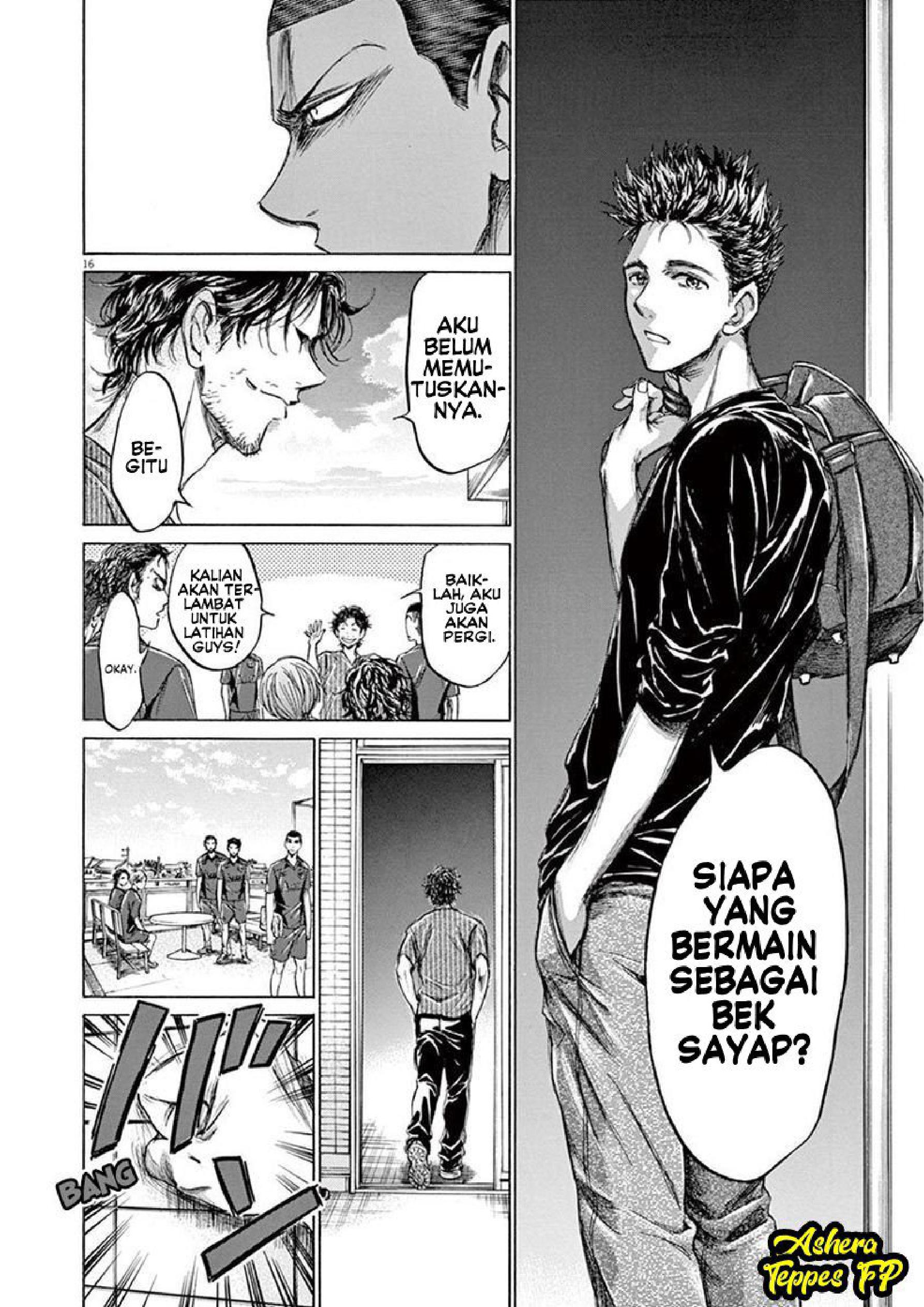 Ao Ashi Chapter 118 - halaman 17