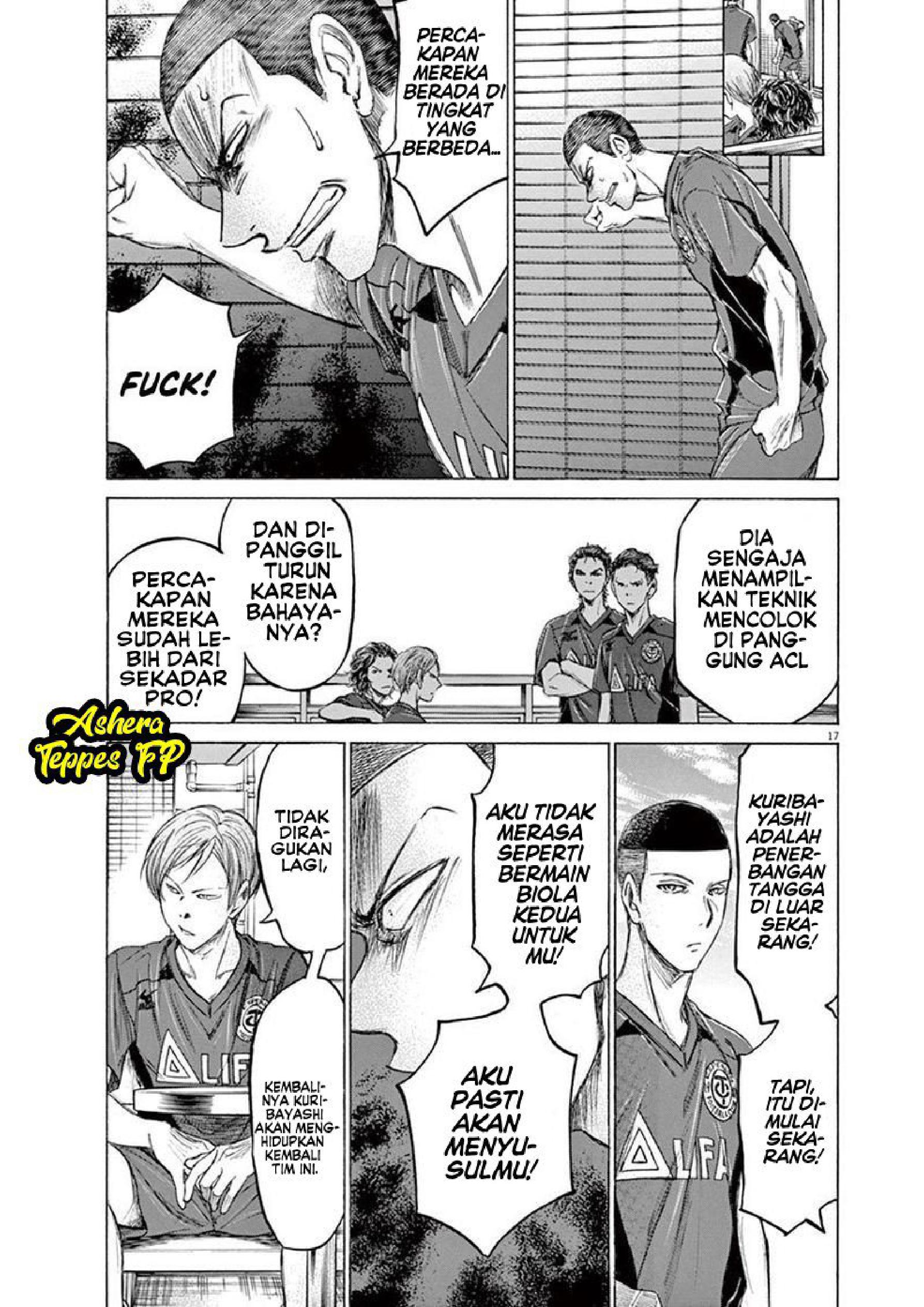 Ao Ashi Chapter 118 - halaman 18