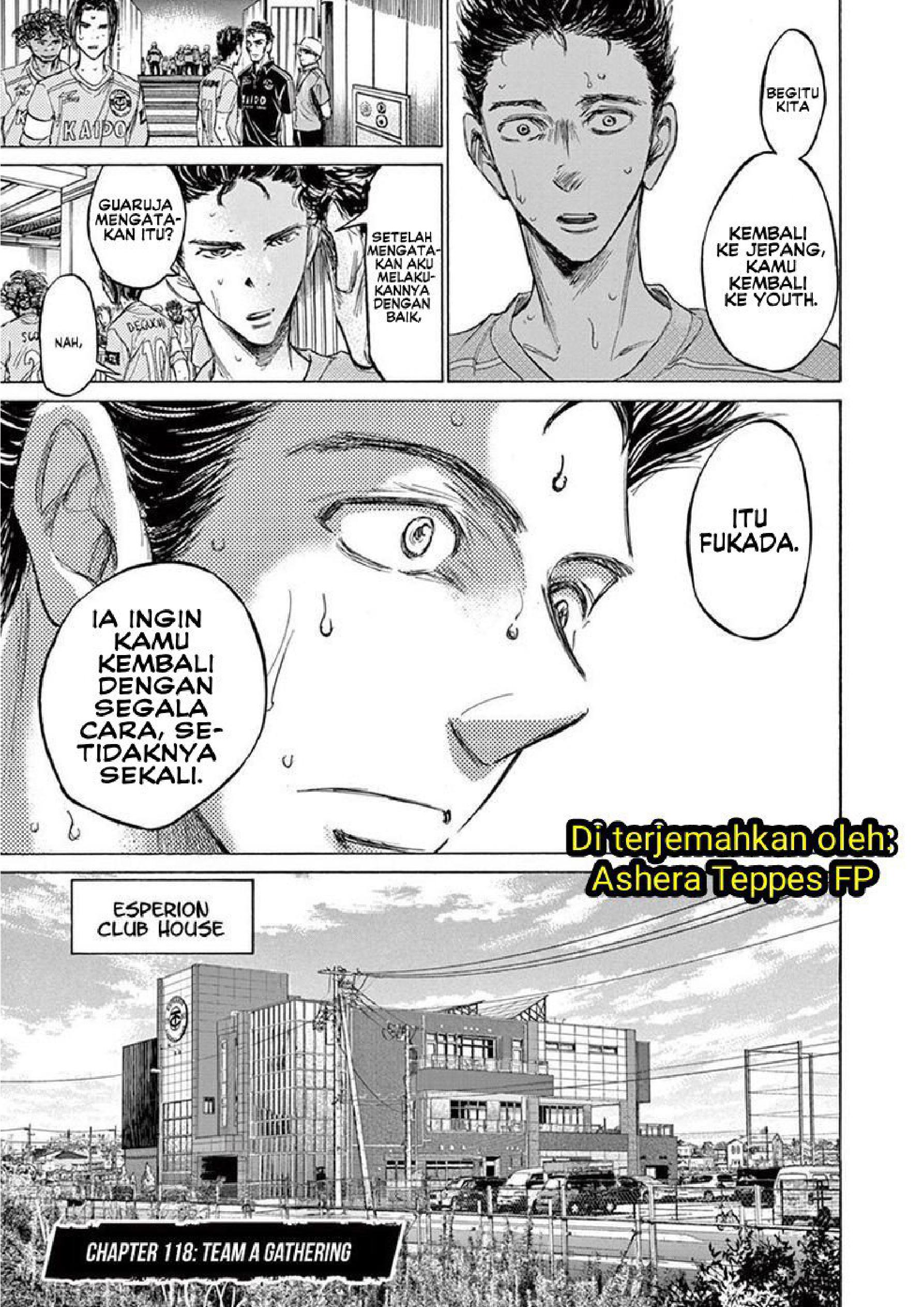 Ao Ashi Chapter 118 - halaman 4