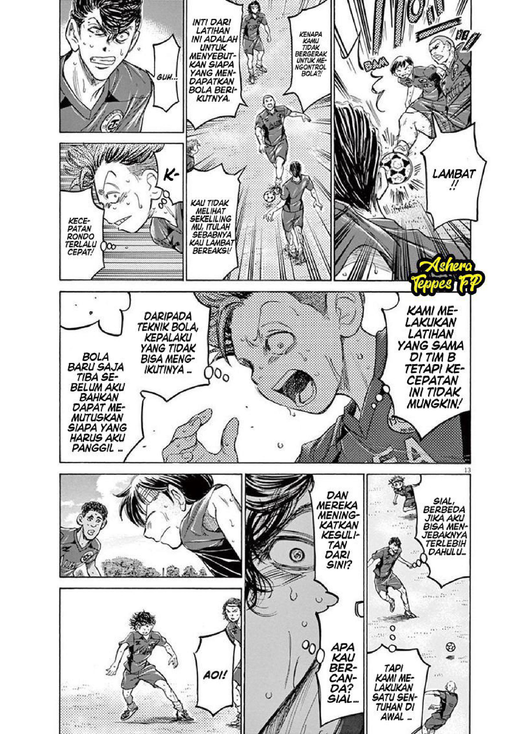 Ao Ashi Chapter 119 - halaman 13