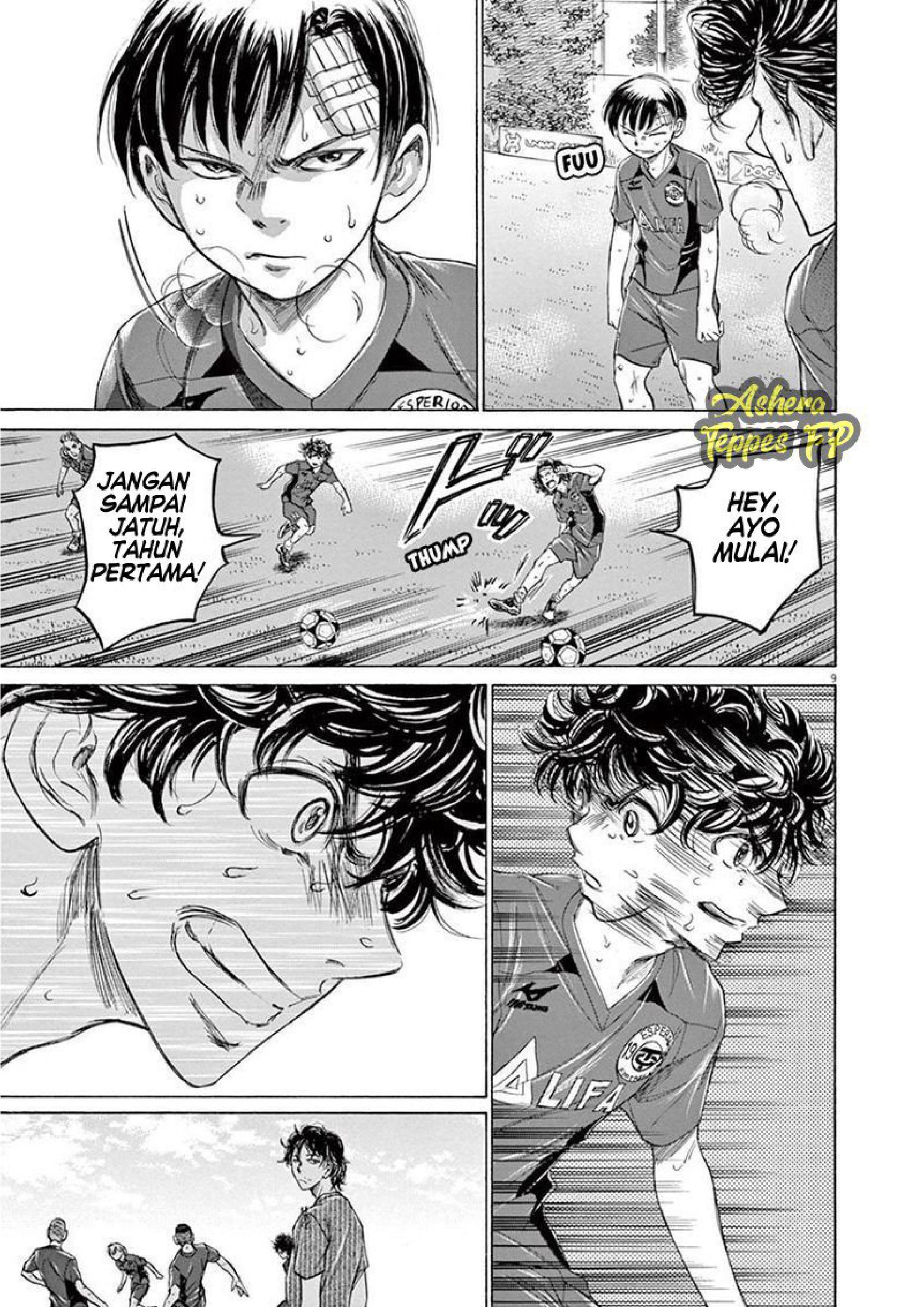 Ao Ashi Chapter 120 - halaman 10