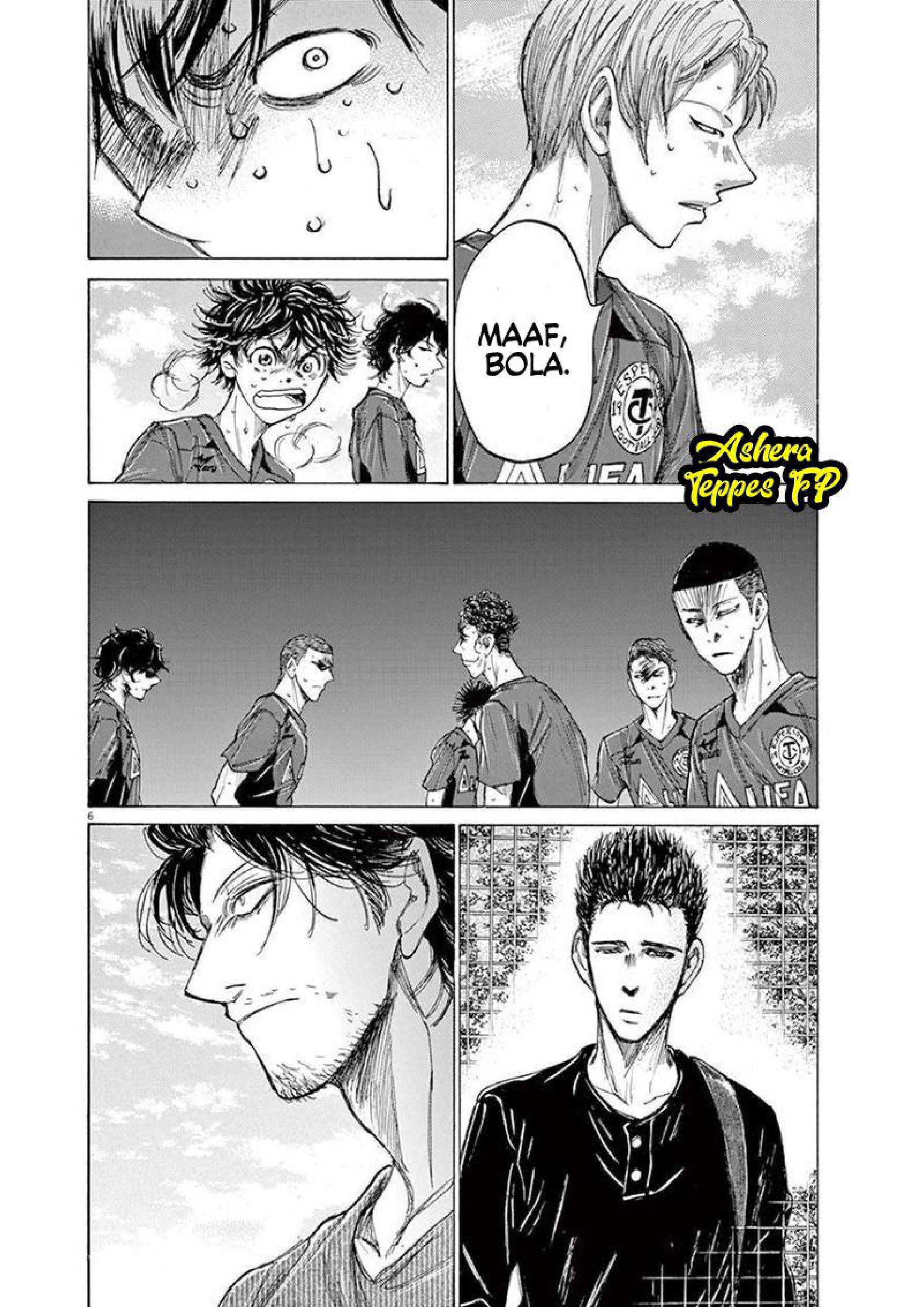 Ao Ashi Chapter 121 - halaman 7