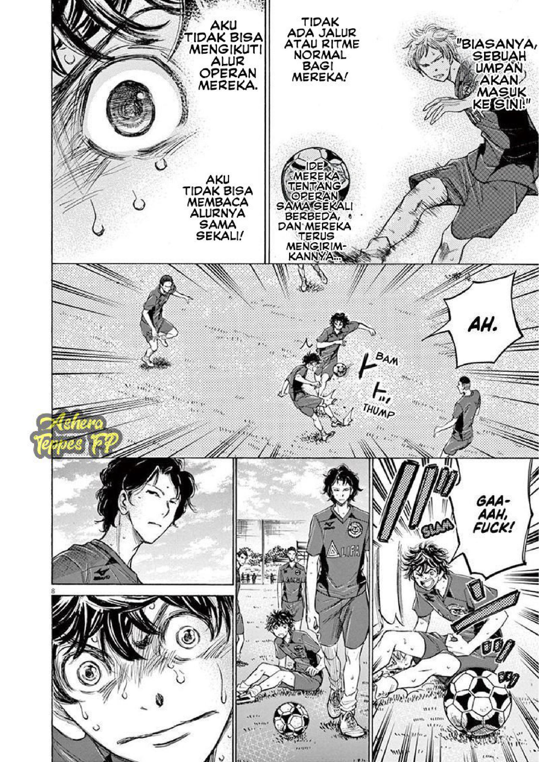 Ao Ashi Chapter 121 - halaman 9