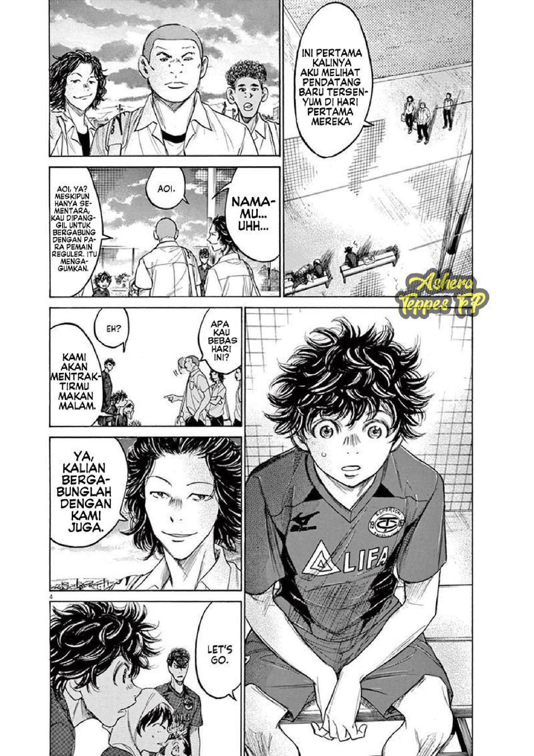 Ao Ashi Chapter 122 - halaman 5