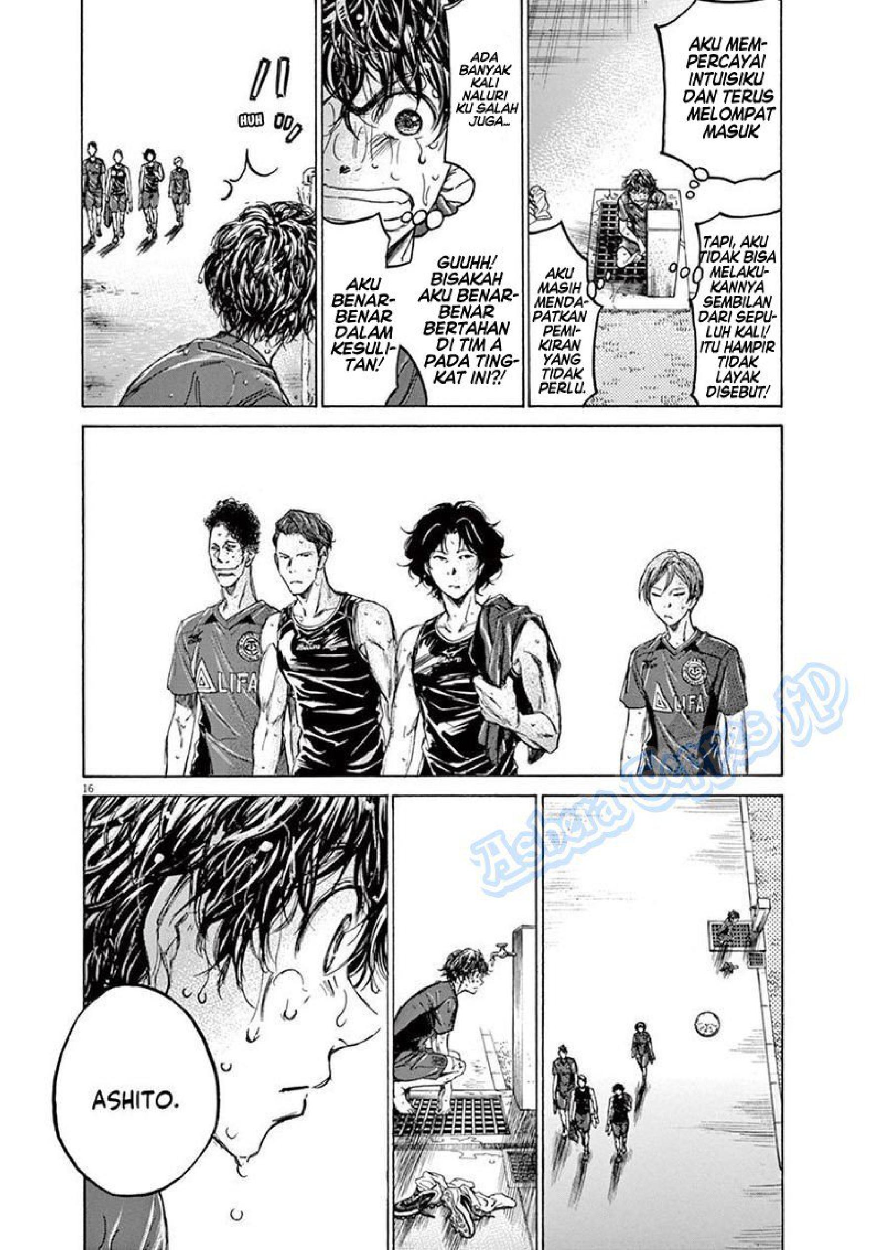 Ao Ashi Chapter 125 - halaman 18