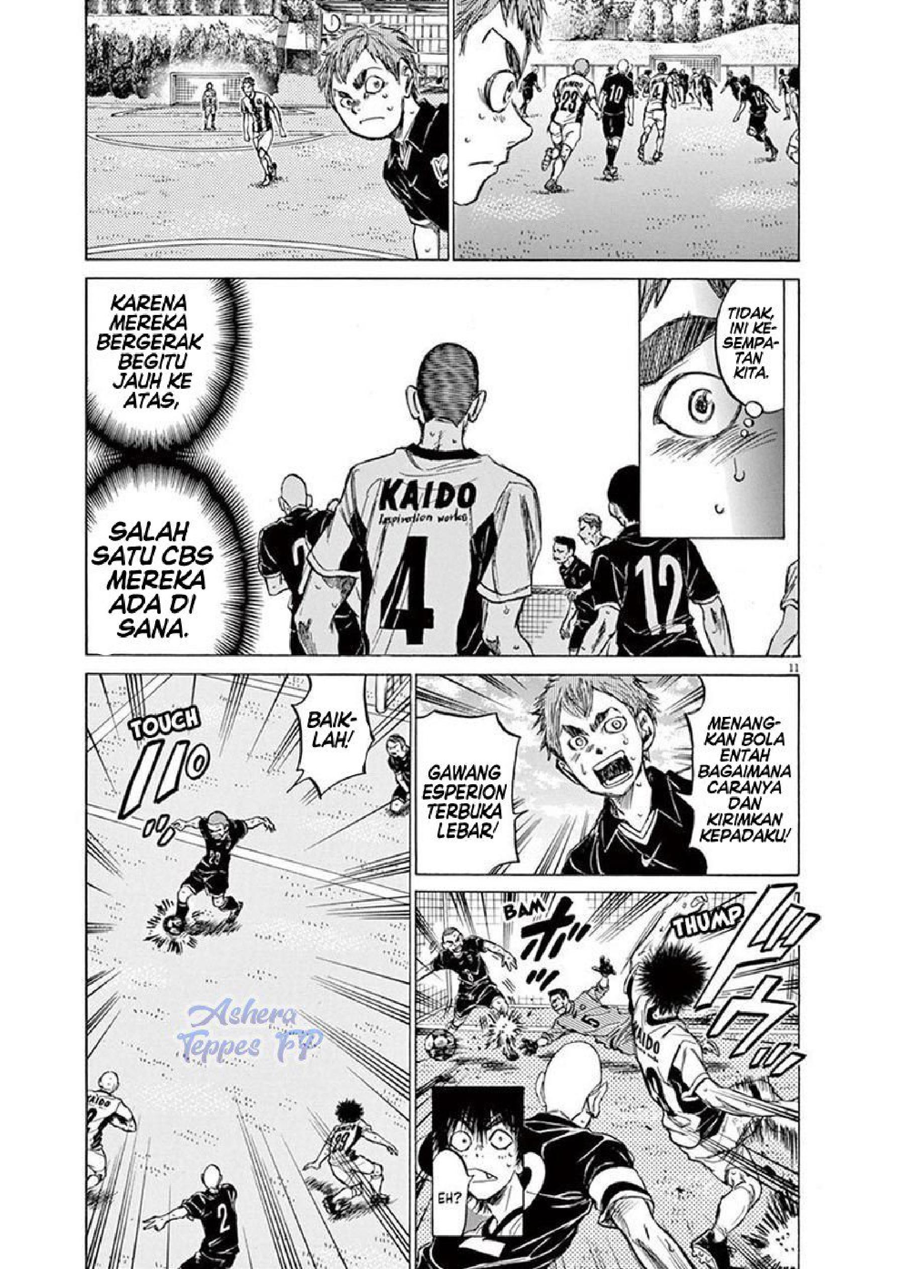 Ao Ashi Chapter 127 - halaman 13