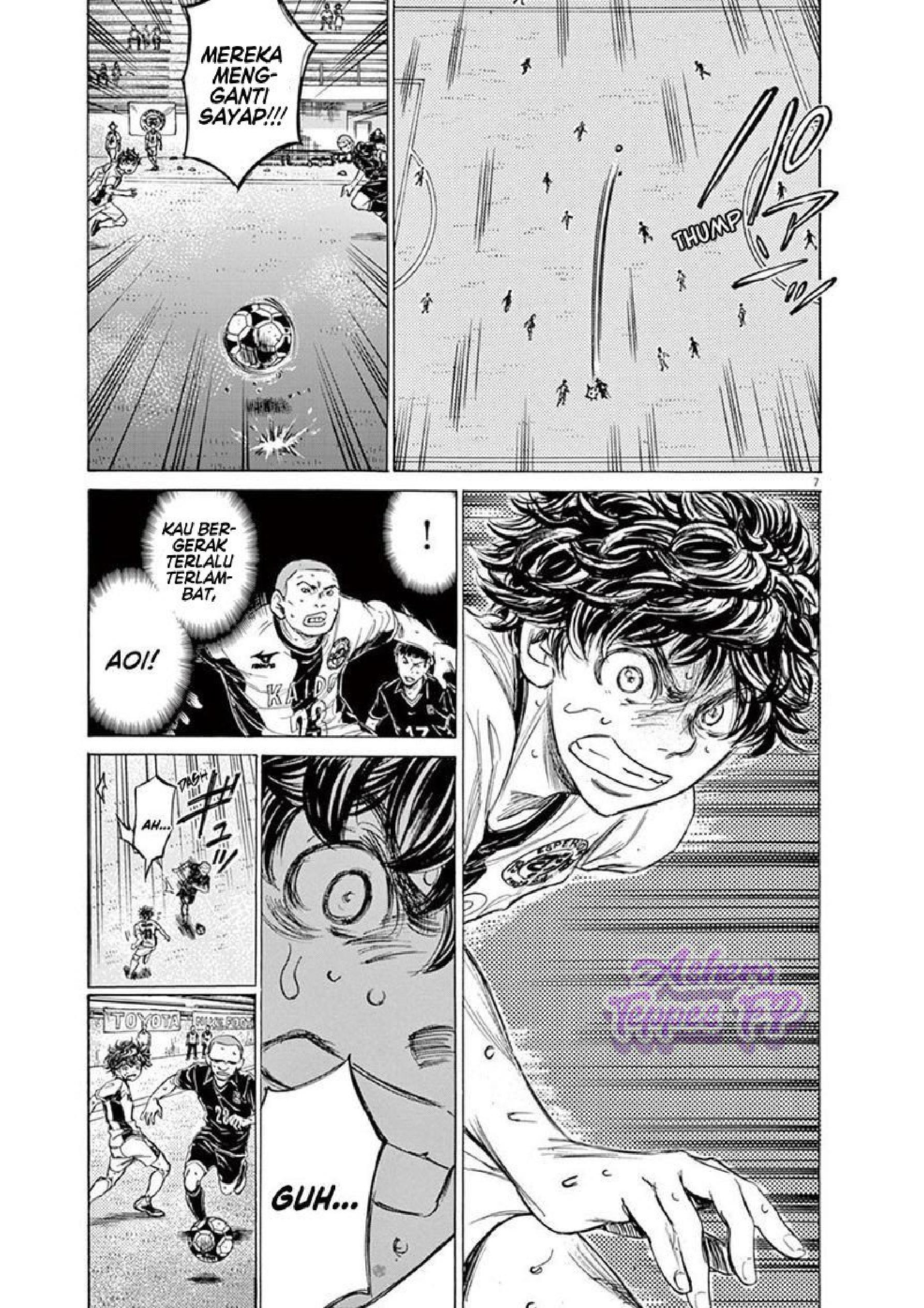 Ao Ashi Chapter 130 - halaman 8
