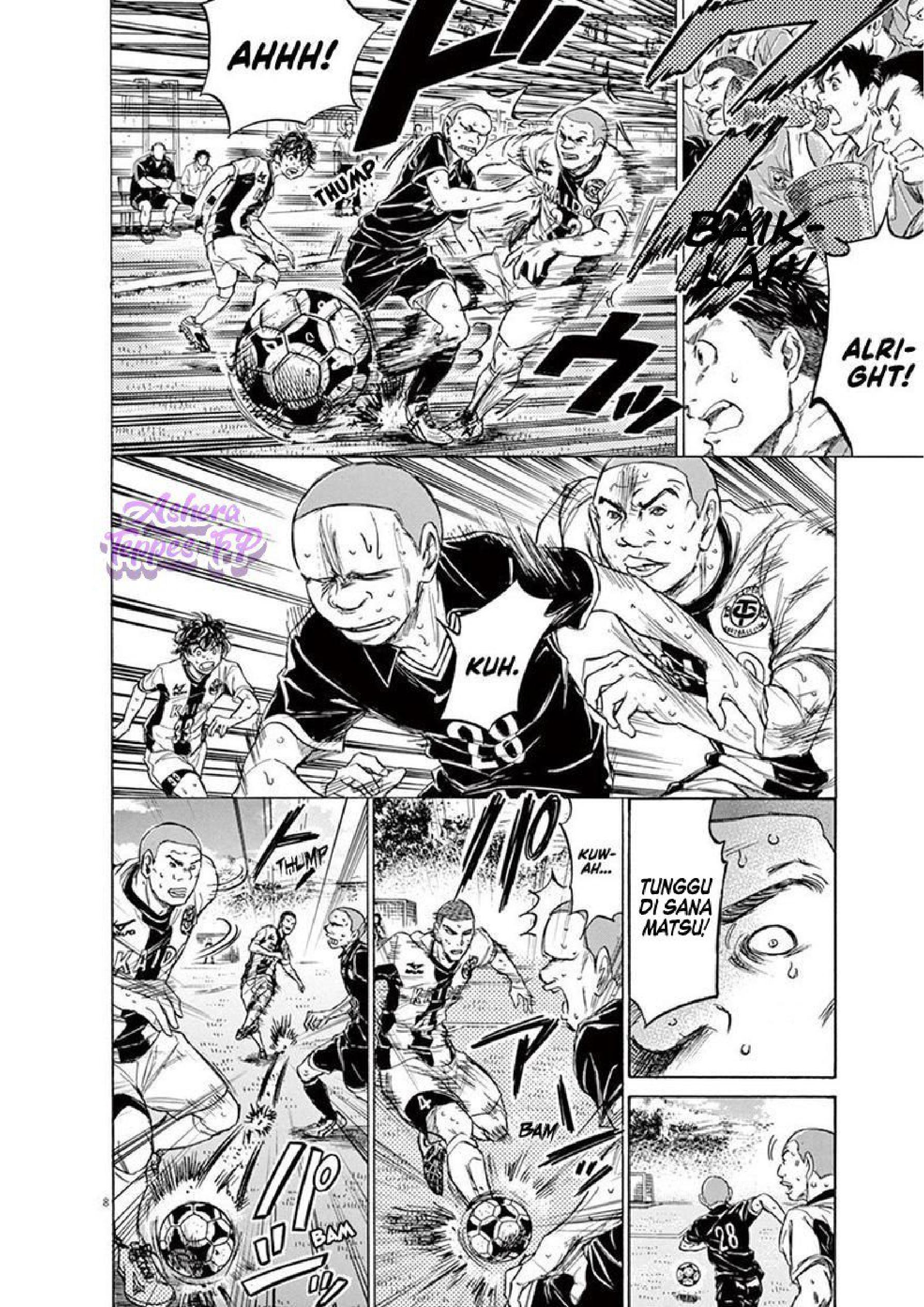 Ao Ashi Chapter 130 - halaman 9
