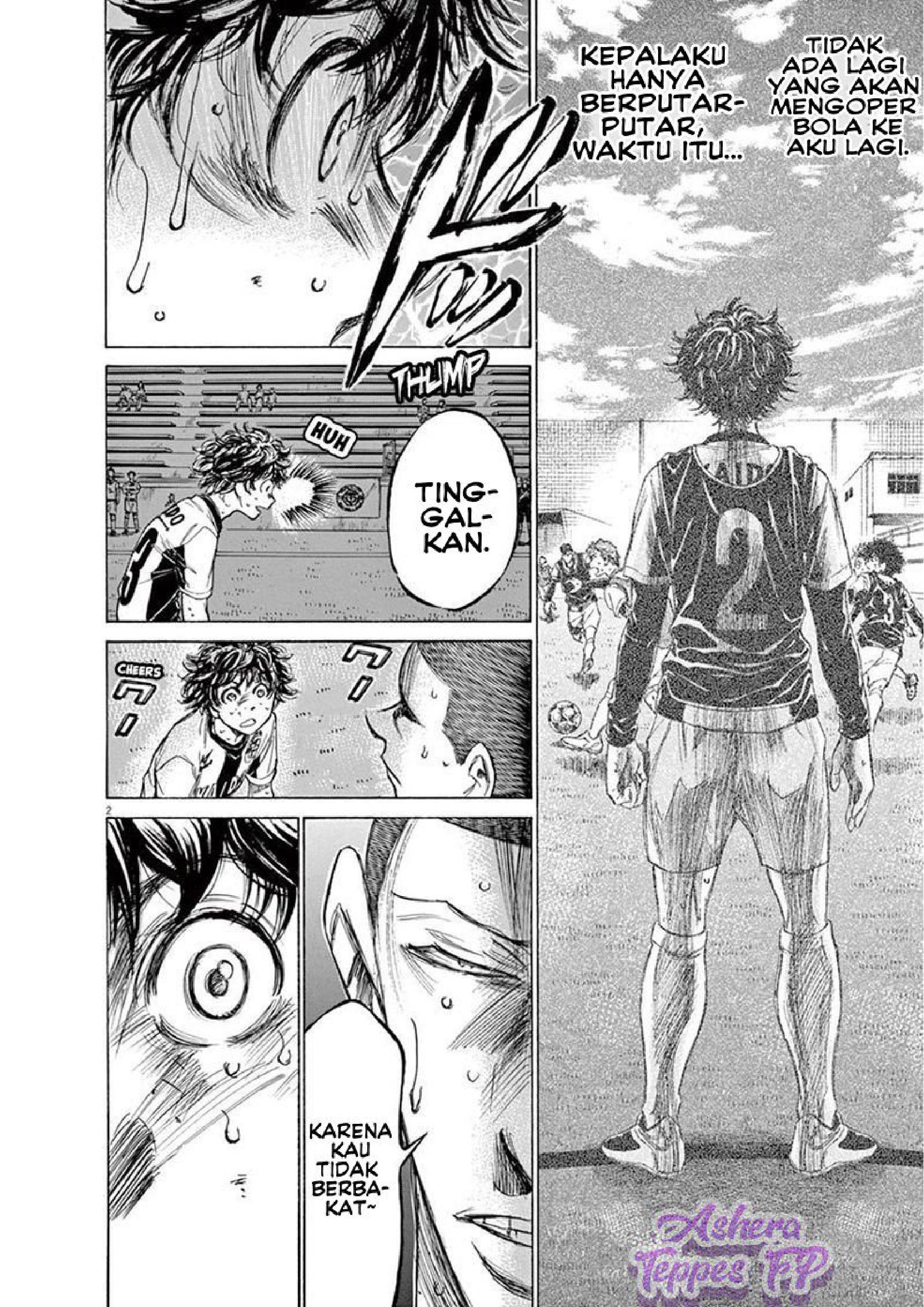 Ao Ashi Chapter 131 - halaman 3
