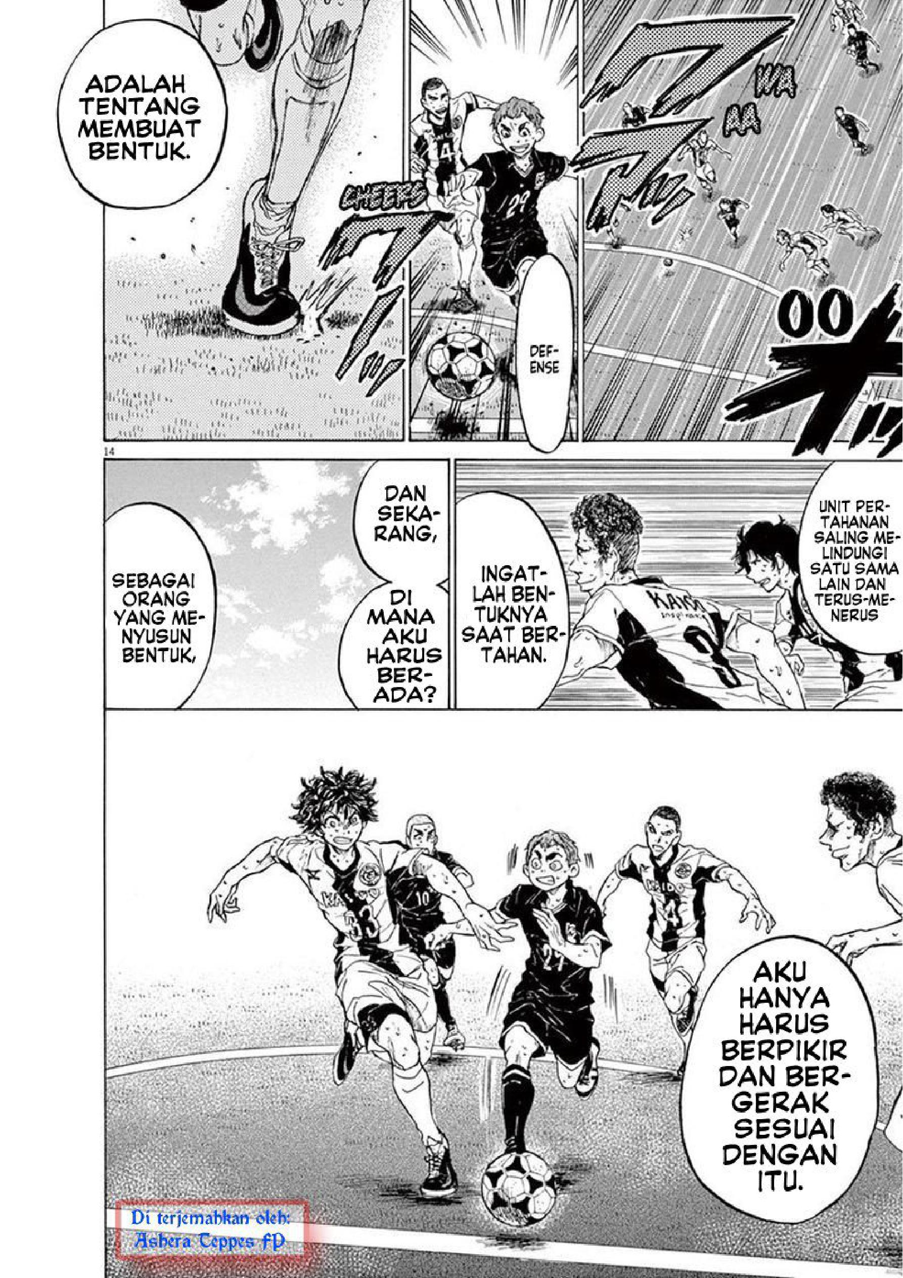Ao Ashi Chapter 133 - halaman 15