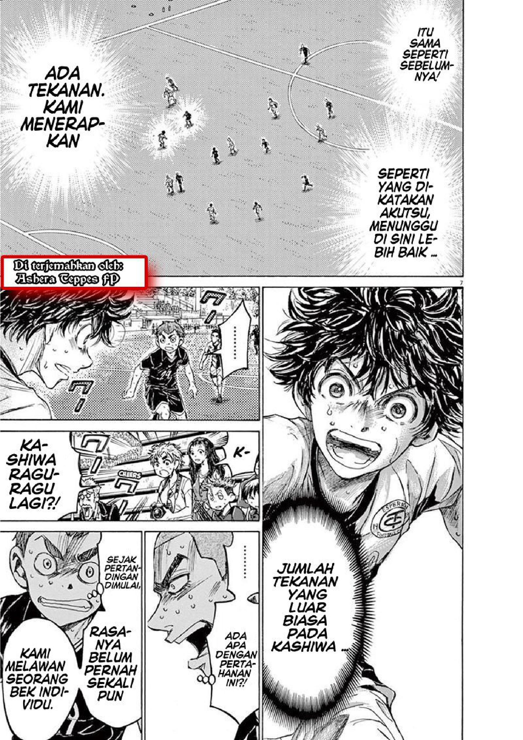 Ao Ashi Chapter 133 - halaman 8