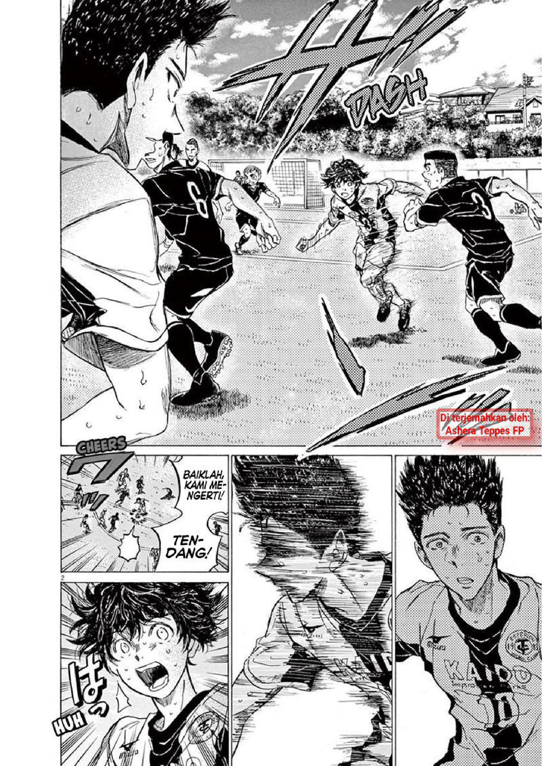 Ao Ashi Chapter 136 - halaman 3