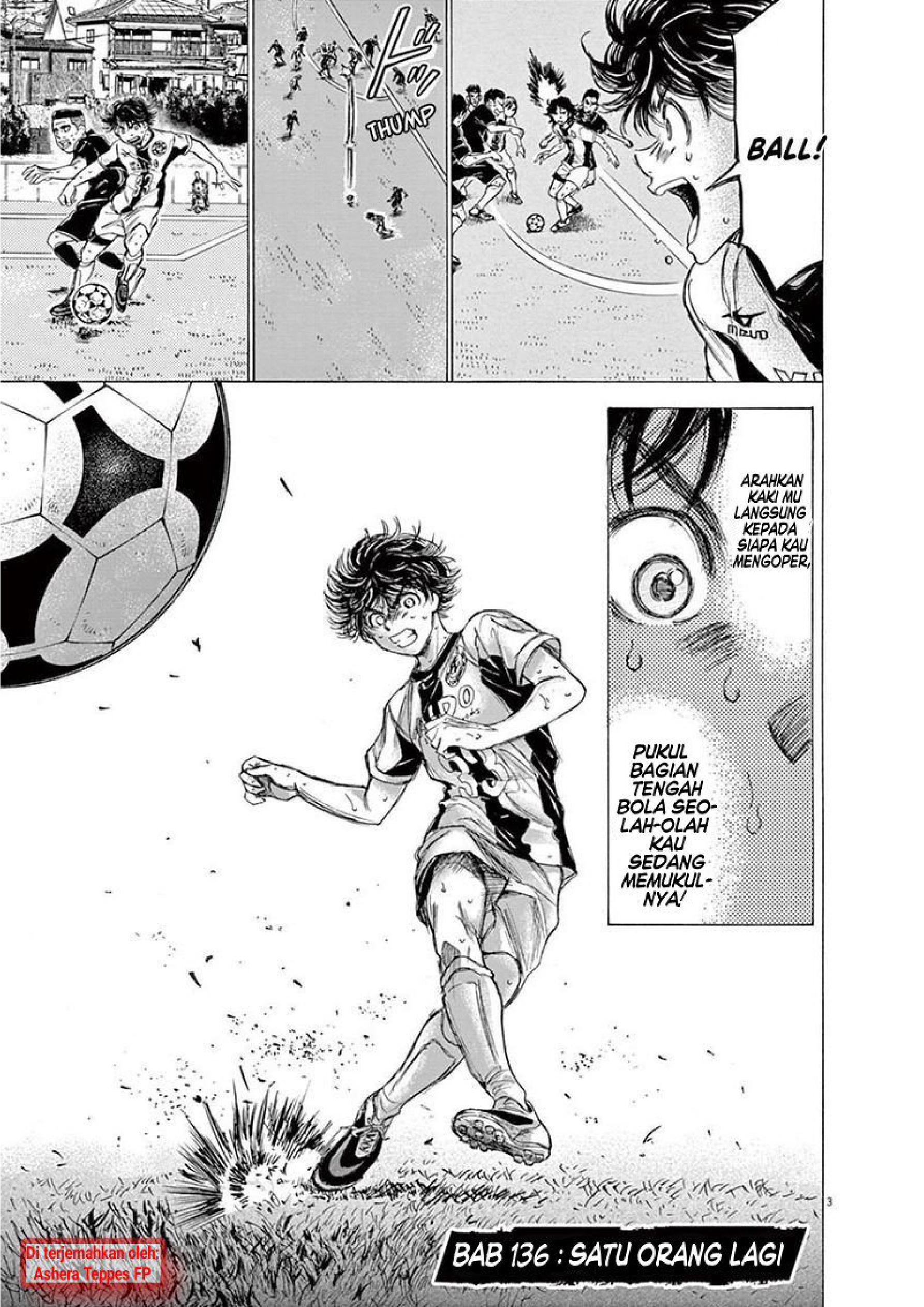 Ao Ashi Chapter 136 - halaman 4