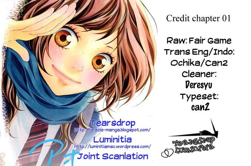 Ao Haru Ride Chapter 1 - halaman 1