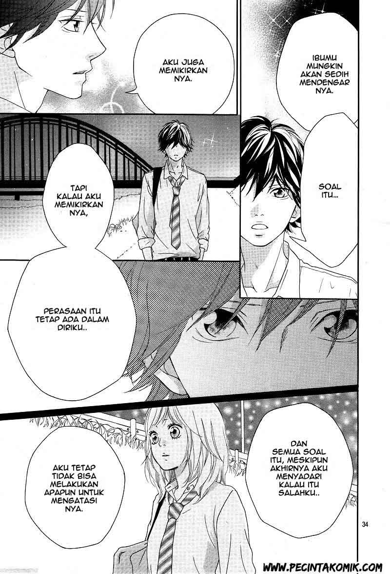 Ao Haru Ride Chapter 13 - halaman 33