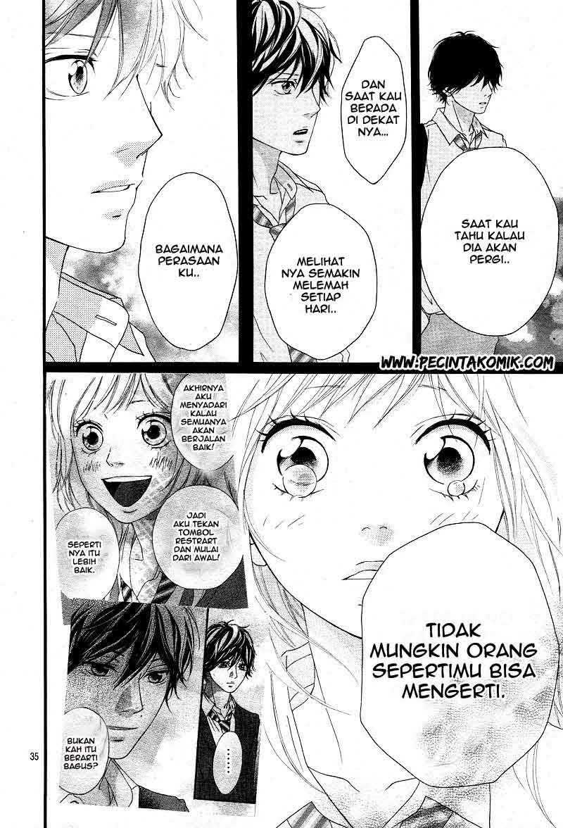 Ao Haru Ride Chapter 13 - halaman 34