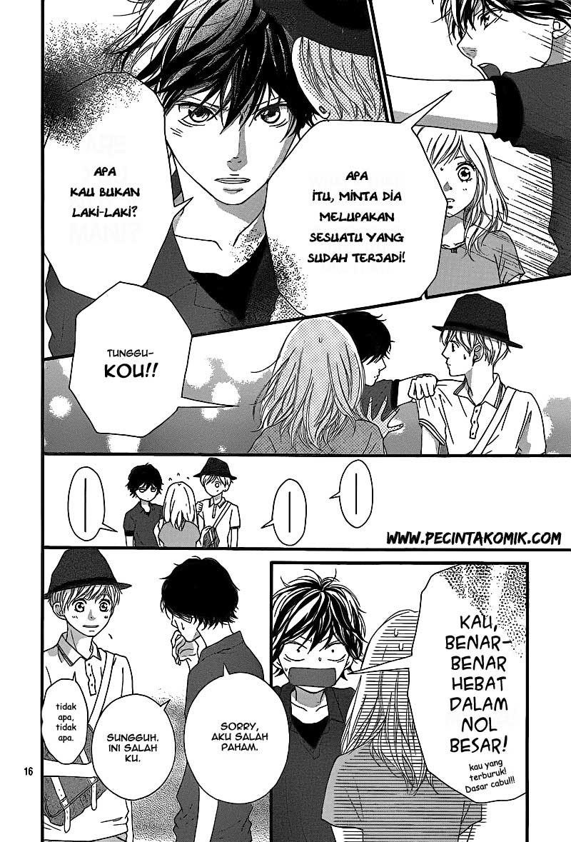 Ao Haru Ride Chapter 15 - halaman 17