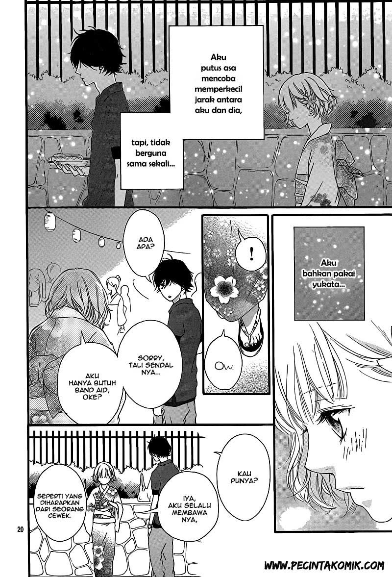 Ao Haru Ride Chapter 15 - halaman 21
