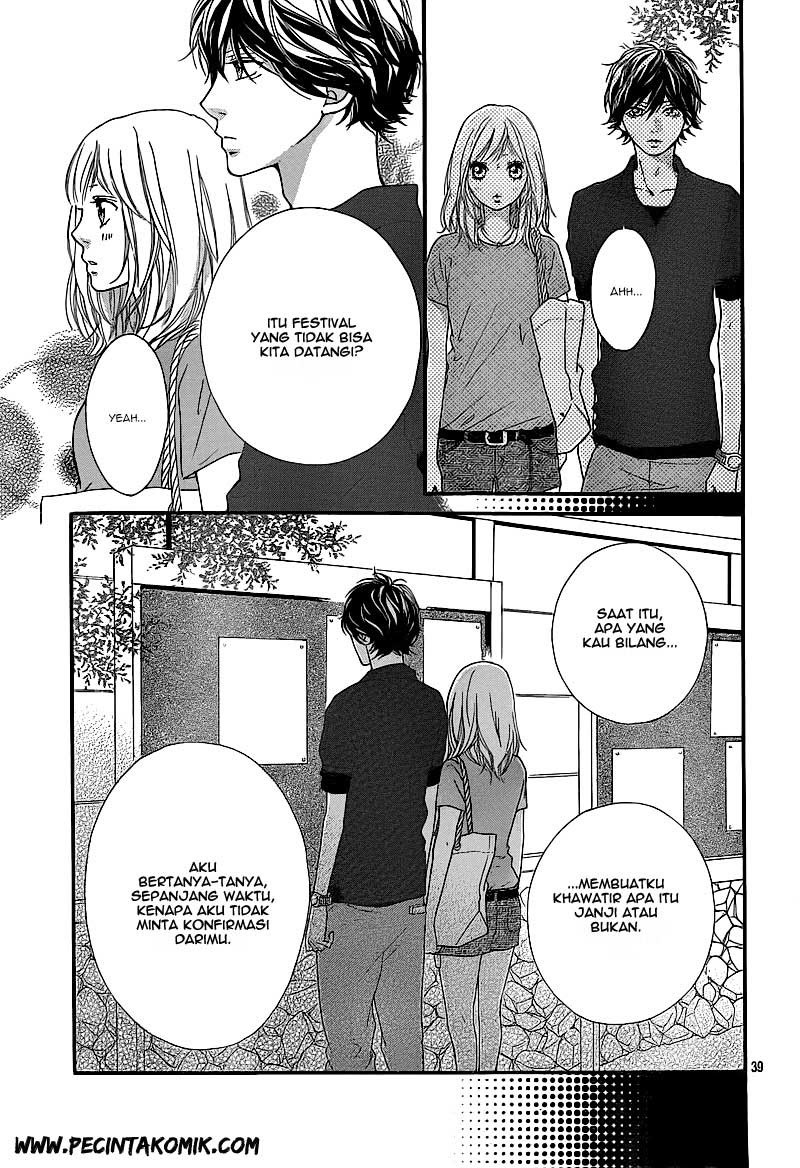 Ao Haru Ride Chapter 15 - halaman 40