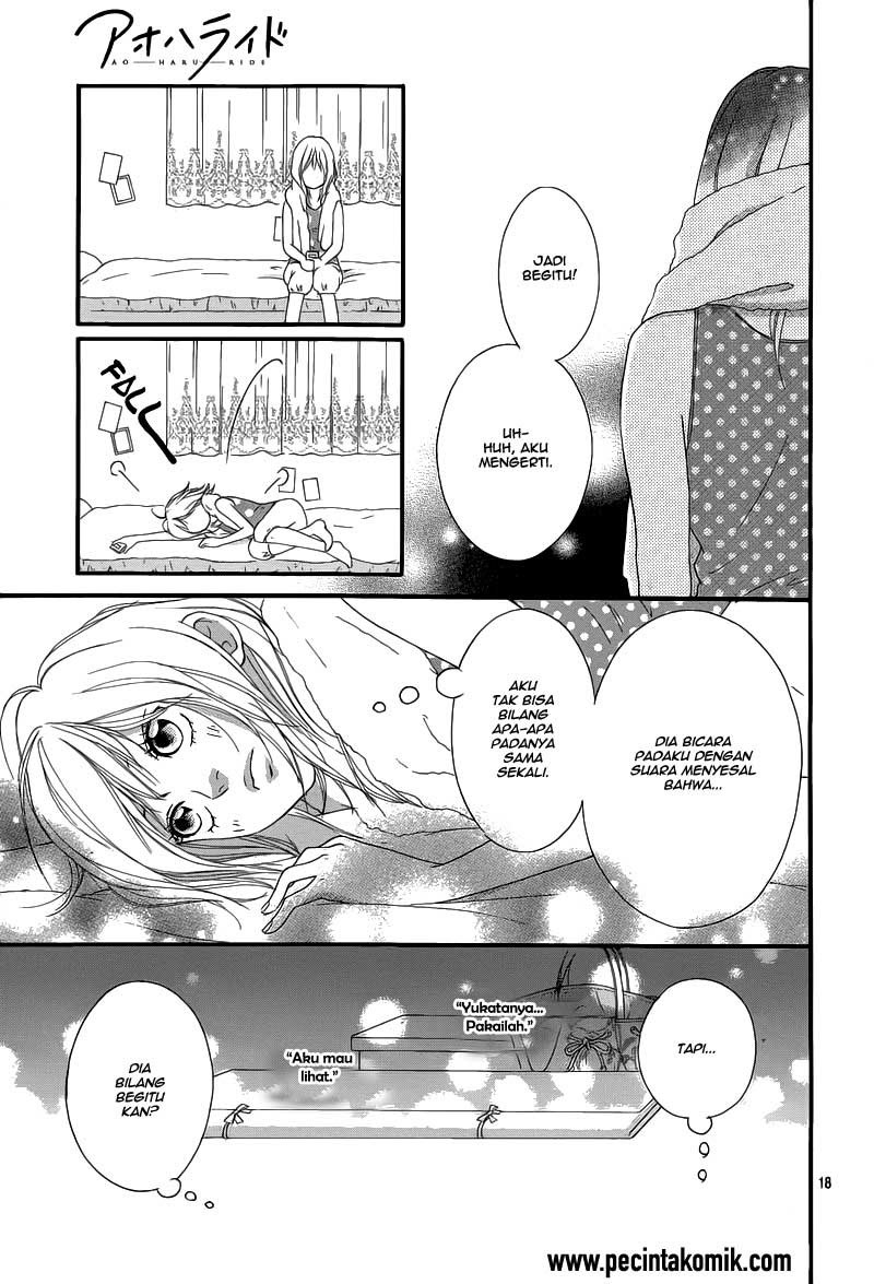 Ao Haru Ride Chapter 16 - halaman 19