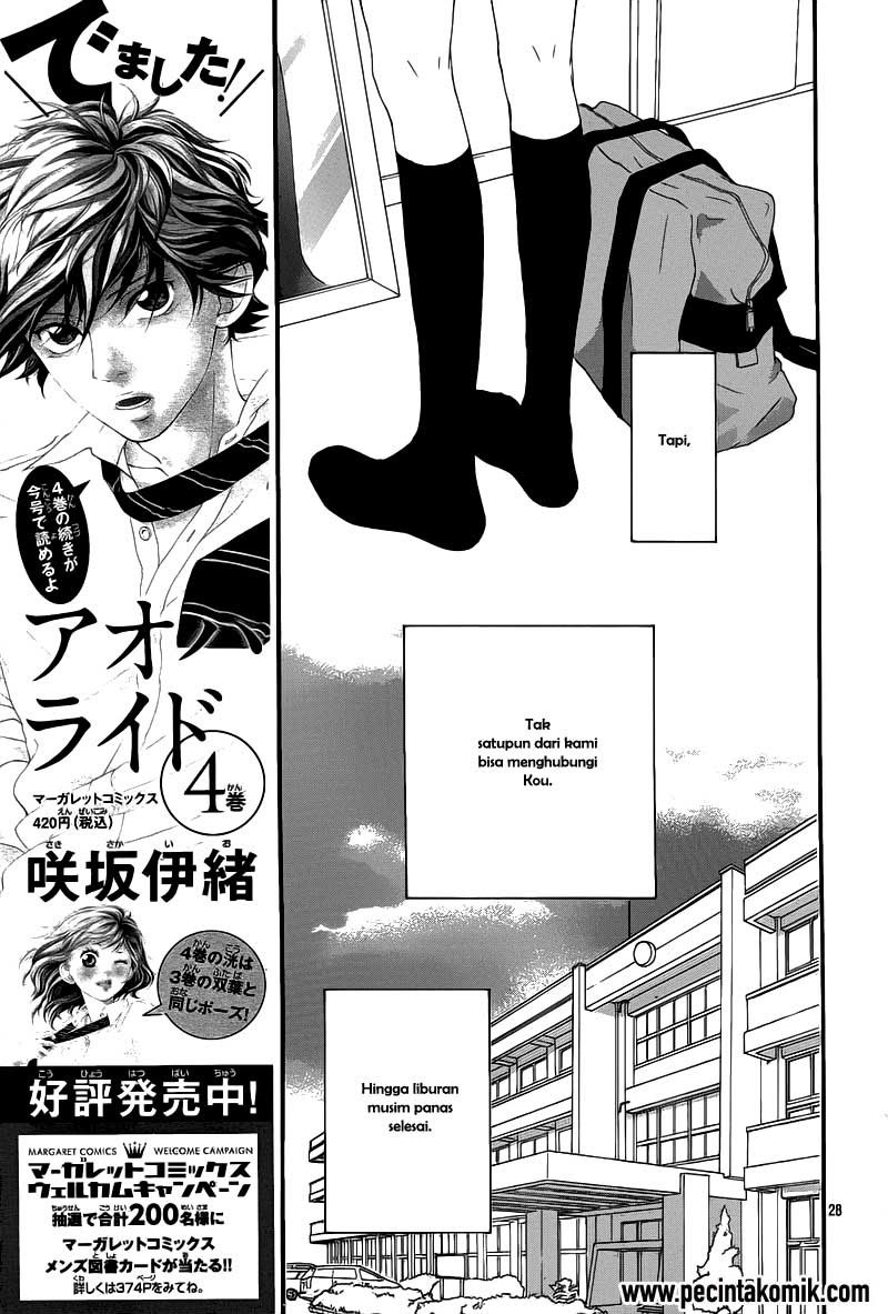 Ao Haru Ride Chapter 16 - halaman 29