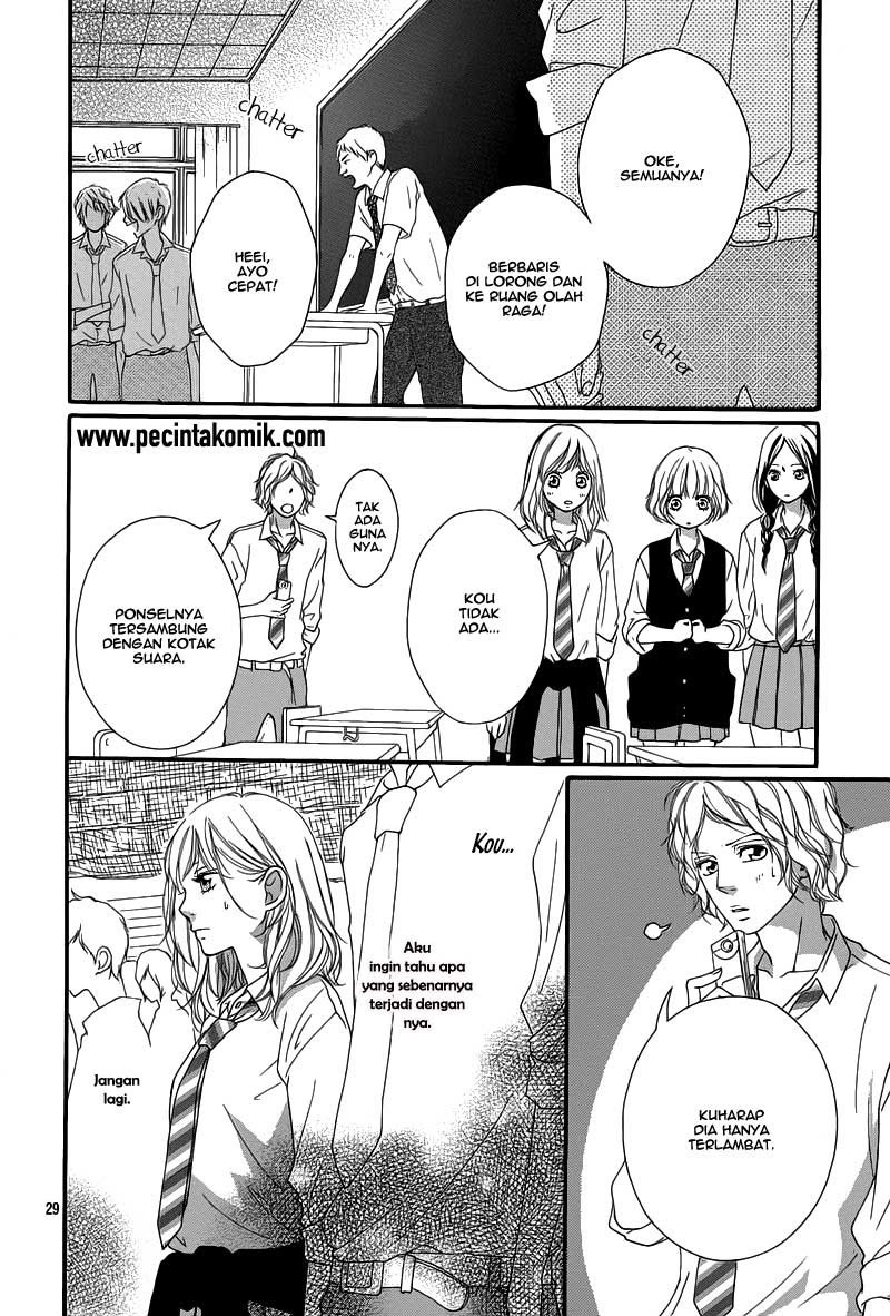 Ao Haru Ride Chapter 16 - halaman 30