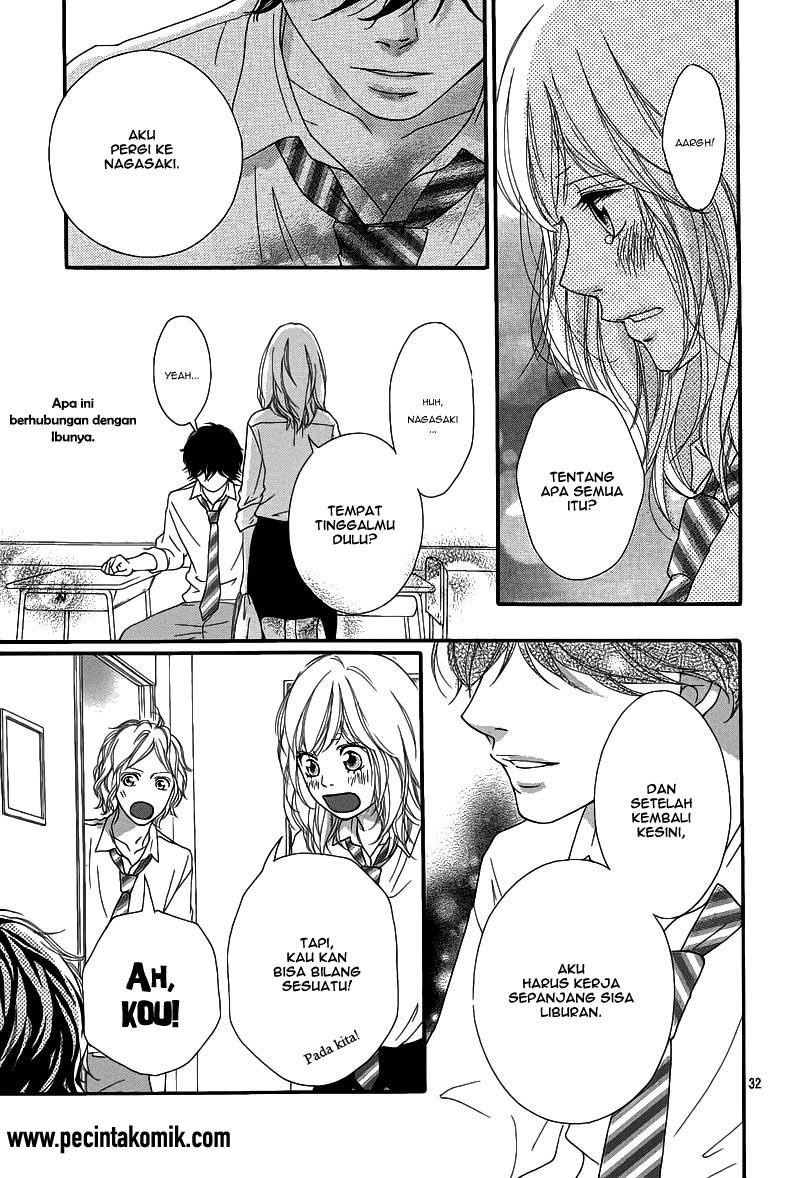 Ao Haru Ride Chapter 16 - halaman 33