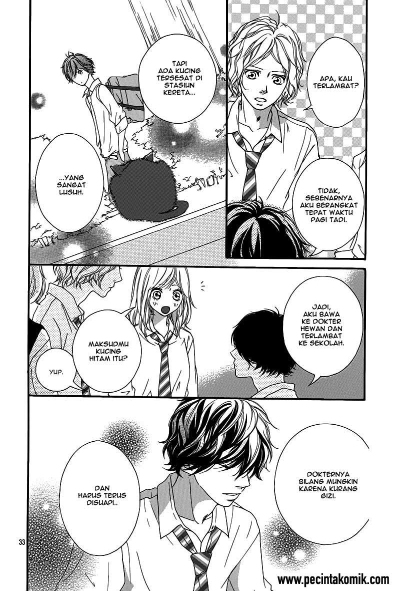 Ao Haru Ride Chapter 16 - halaman 34