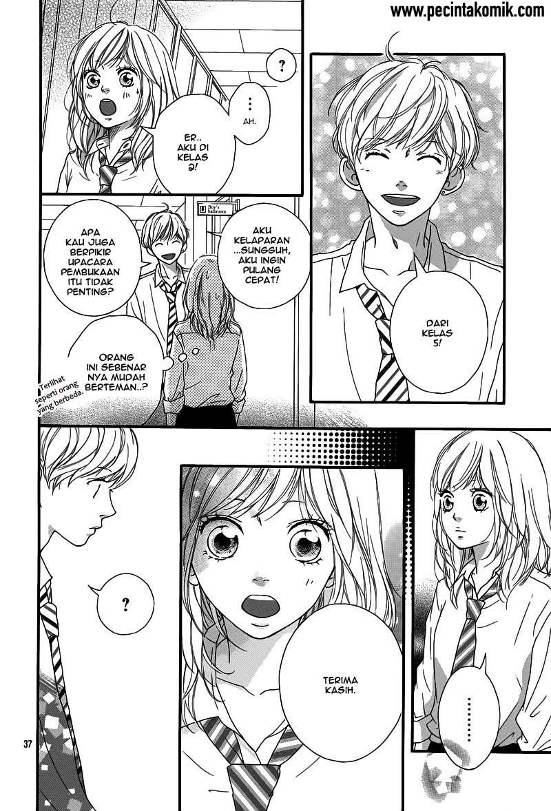 Ao Haru Ride Chapter 16 - halaman 38
