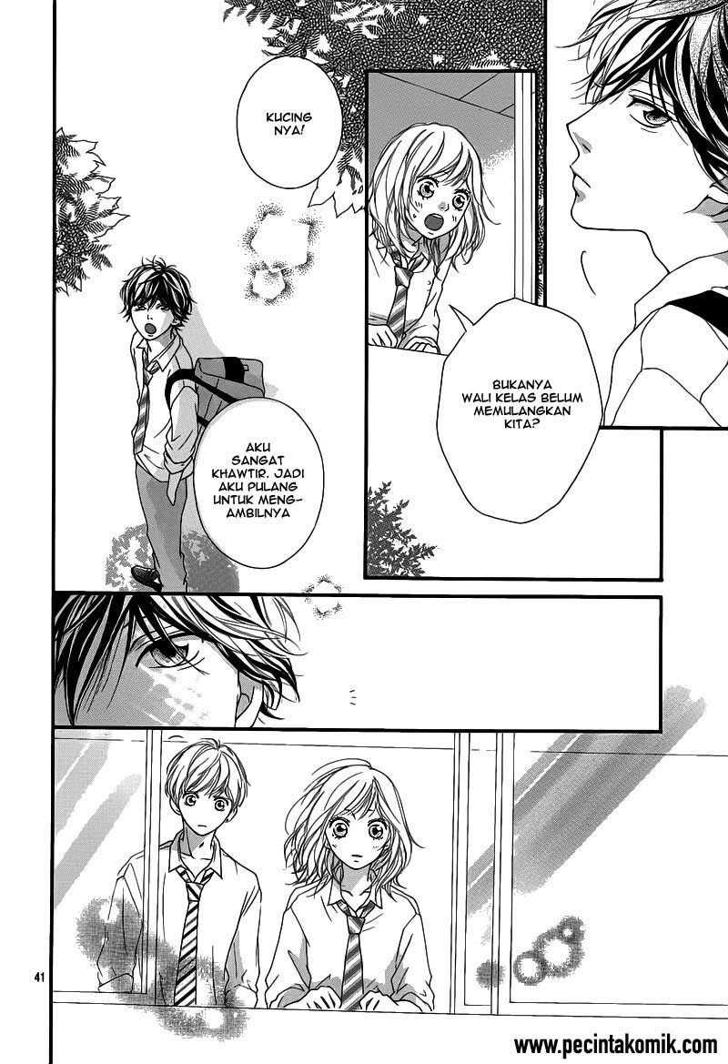 Ao Haru Ride Chapter 16 - halaman 42