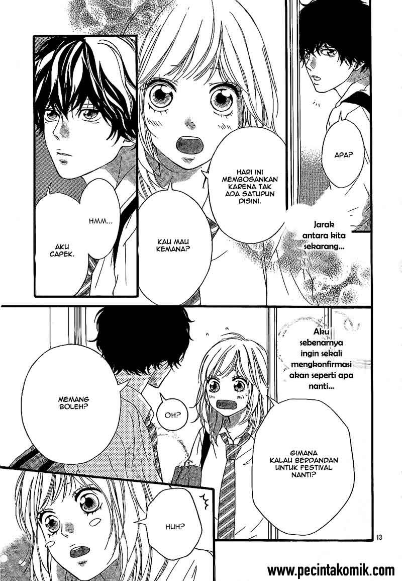 Ao Haru Ride Chapter 17 - halaman 14