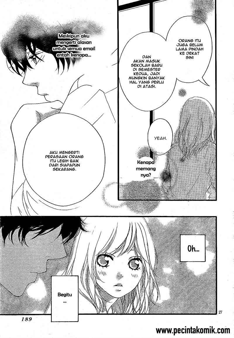 Ao Haru Ride Chapter 17 - halaman 28