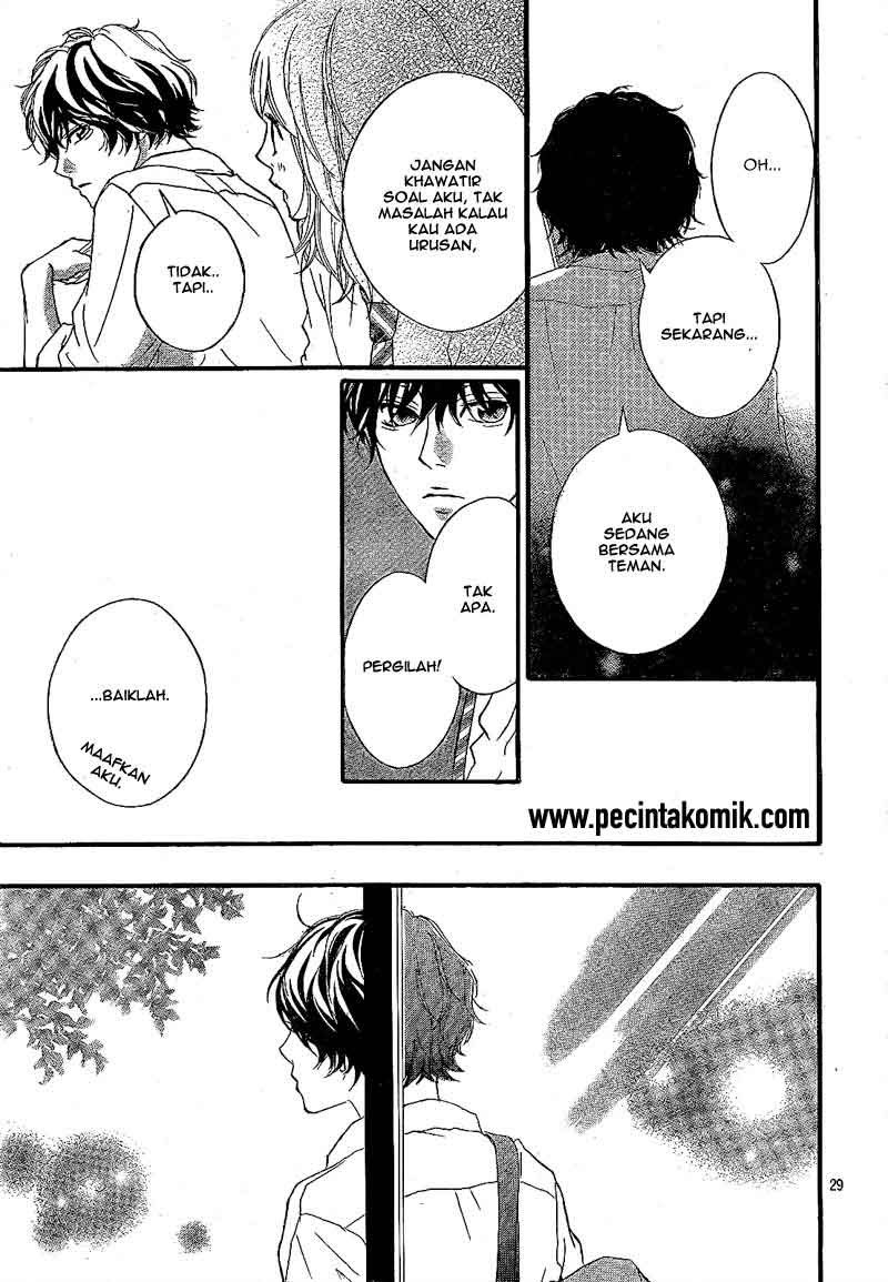 Ao Haru Ride Chapter 17 - halaman 30