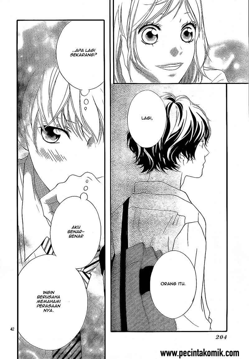 Ao Haru Ride Chapter 17 - halaman 43