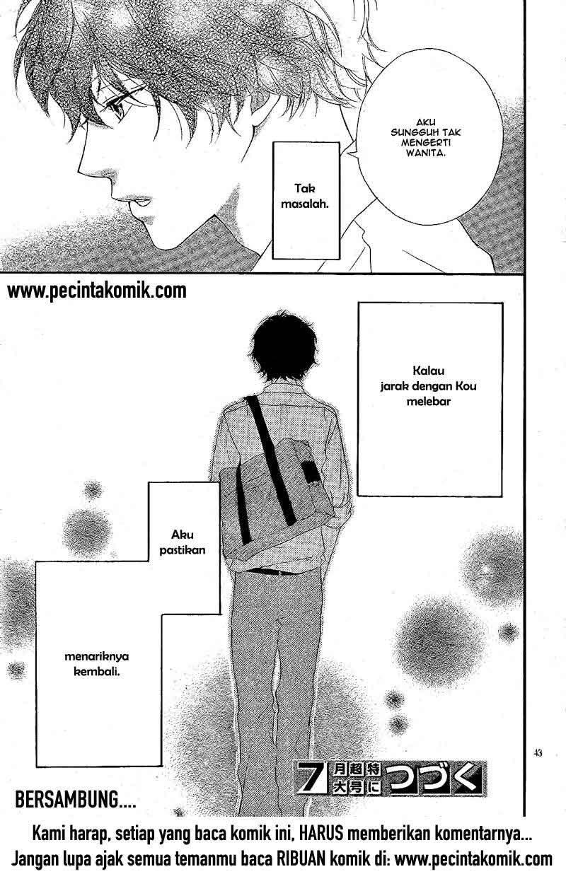 Ao Haru Ride Chapter 17 - halaman 44