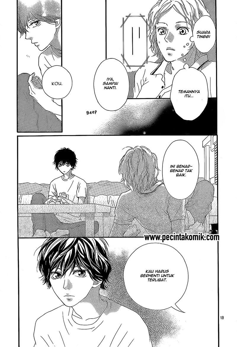 Ao Haru Ride Chapter 19 - halaman 19