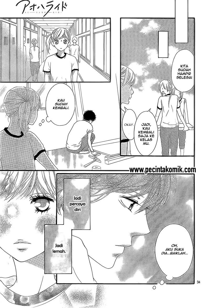 Ao Haru Ride Chapter 19 - halaman 35