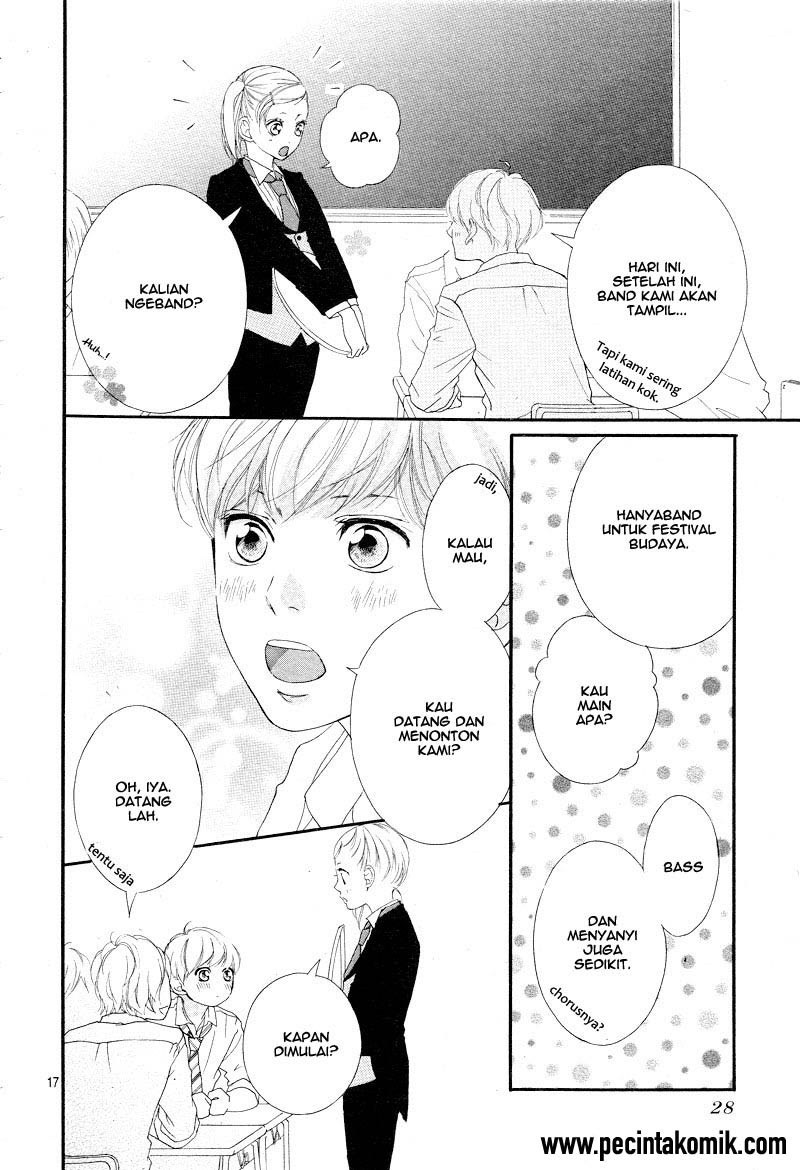 Ao Haru Ride Chapter 20 - halaman 17
