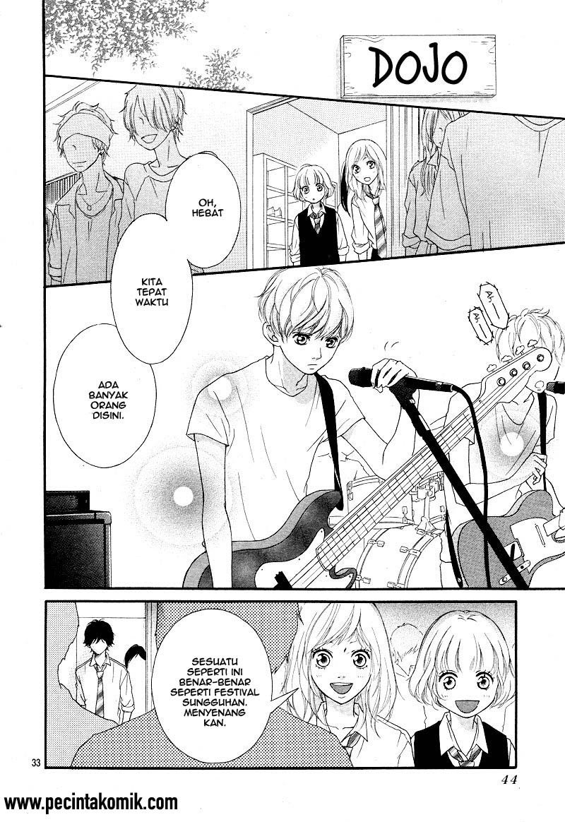 Ao Haru Ride Chapter 20 - halaman 33
