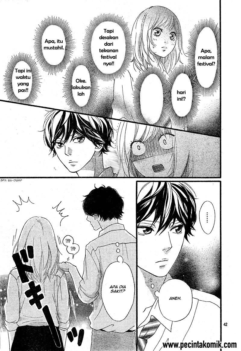 Ao Haru Ride Chapter 20 - halaman 42
