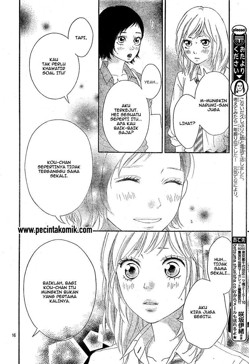 Ao Haru Ride Chapter 21 - halaman 17