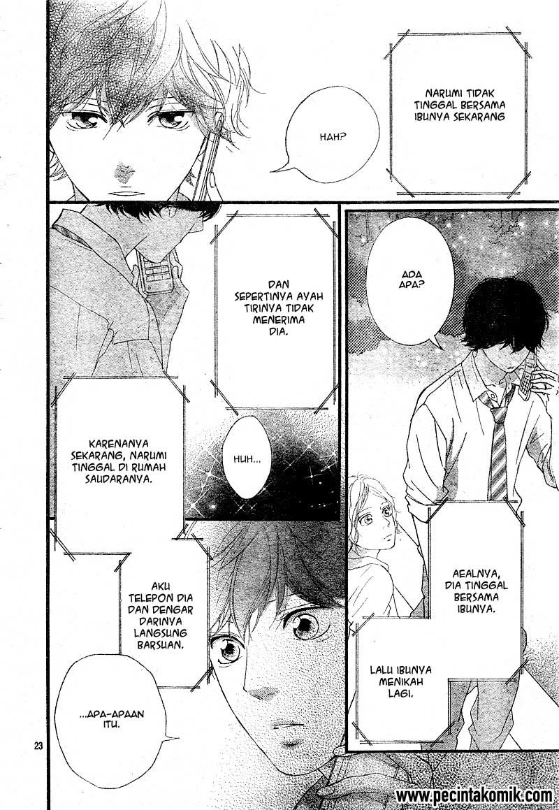 Ao Haru Ride Chapter 22 - halaman 24