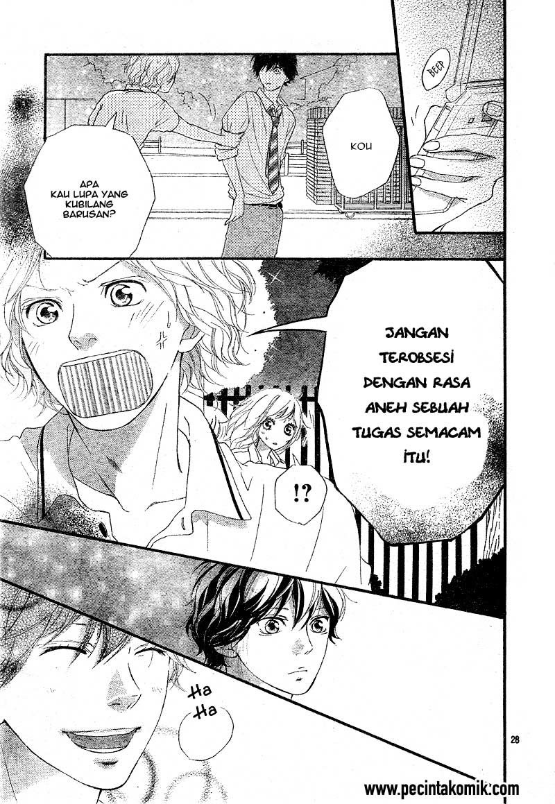 Ao Haru Ride Chapter 22 - halaman 29