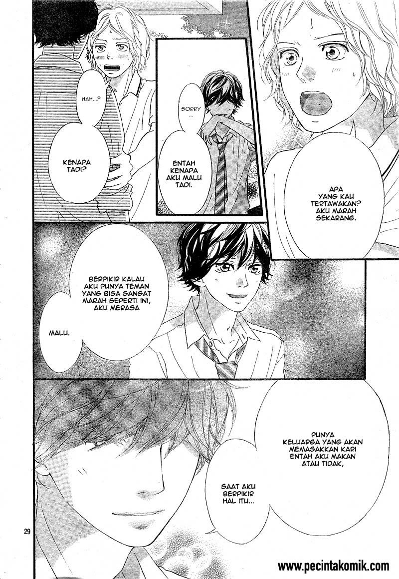 Ao Haru Ride Chapter 22 - halaman 30