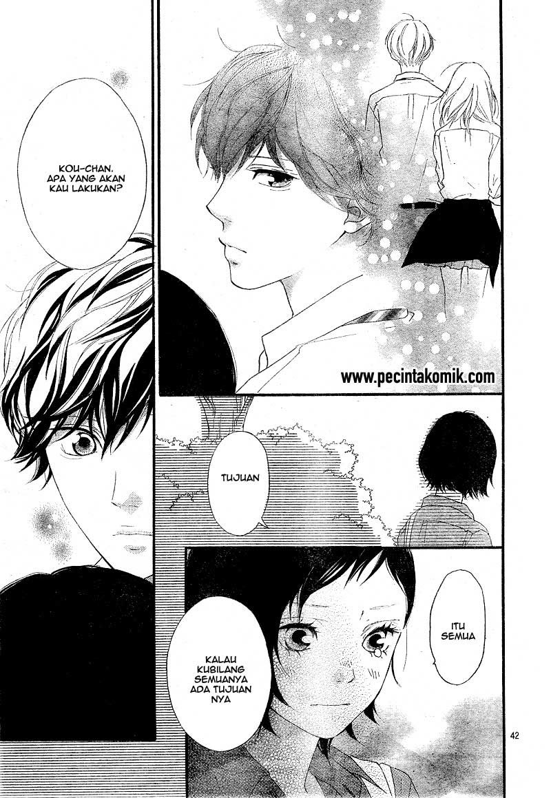 Ao Haru Ride Chapter 22 - halaman 43