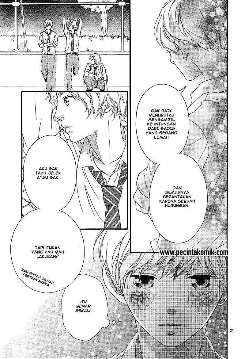 Ao Haru Ride Chapter 23 - halaman 22