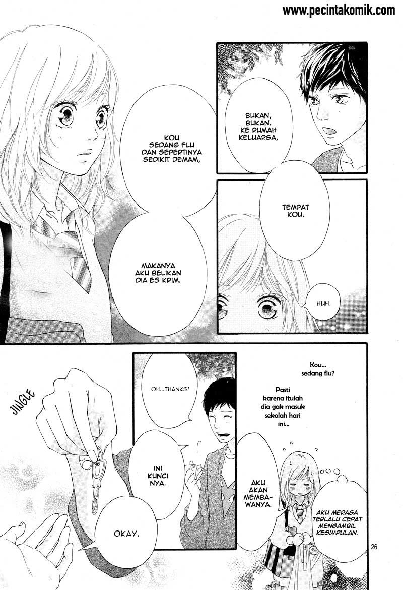 Ao Haru Ride Chapter 24 - halaman 25